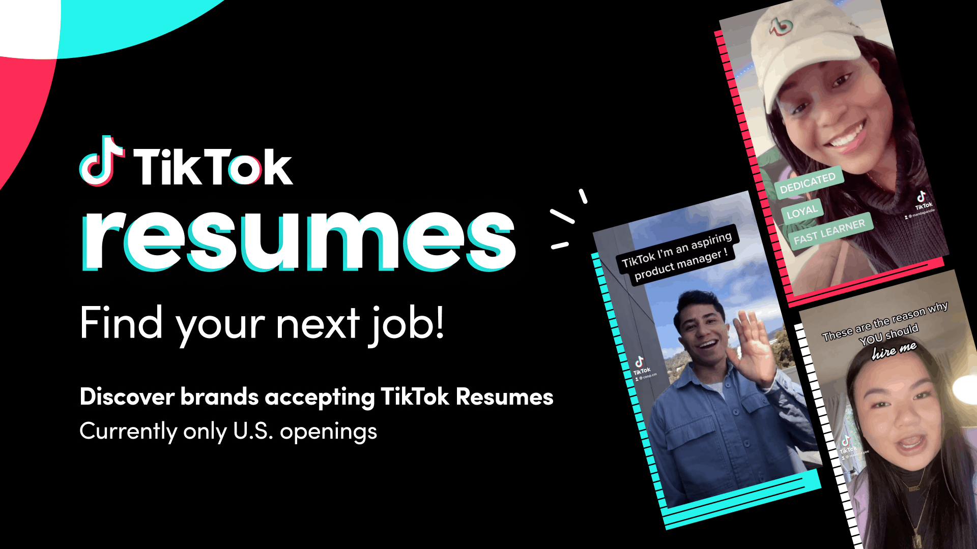 TikTok Resumes: Macht das Videoportal bald auch Recruiting?